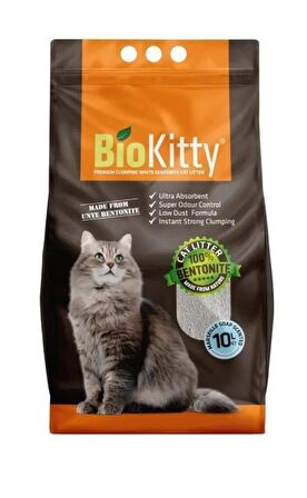 BioKitty Marsilya Sabunlu Tozsuz İnce Taneli Topaklanan Kedi Kumu 10 Lt