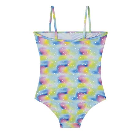 M22110220-R Slipstop Rihanna Junior Swimsuit Çocuk Mayo Turkuaz