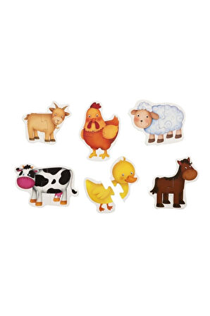 Eolo Baby Puzzle Çiftlik Hayvanlar