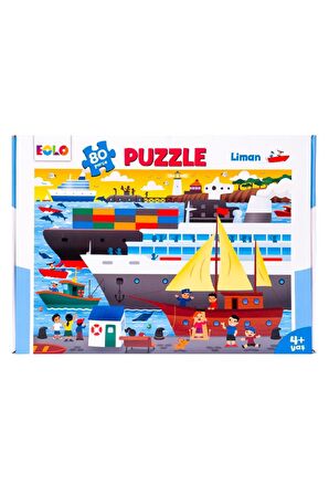 Eolo Yayıncılık Yaşam 80 Parça Çocuk Puzzle