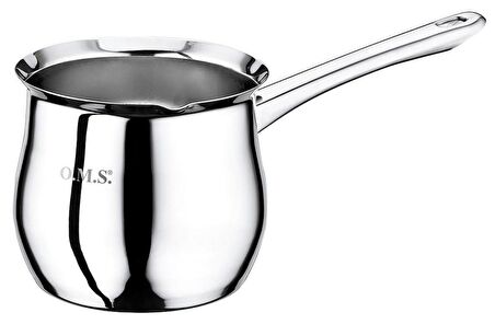 OMS Çelik Cezve No:7 1,25 Litre - 7016.7-SADE