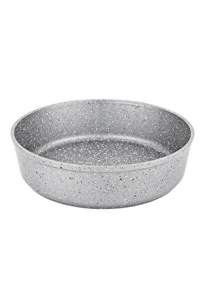 3411 Tek Parça Bio Granit 26x7,5 Cm Fırın Tepsisi Gri