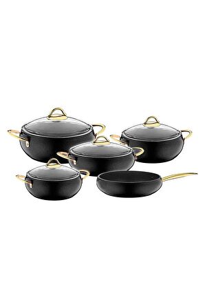 OMS 9 Parça Tencere Tava Seti