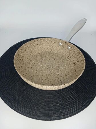 Oms OMS 3207/22 Tava Granit Metal Kulp 22 Cm