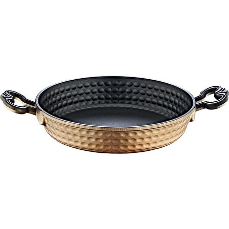 Oms 3294 18 cm Bakır Döküm Teflon Sahan