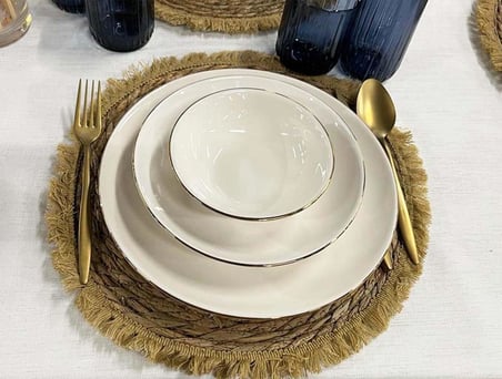 OMS Collection 24 Parça 6 Kişilik Yemek Takımı