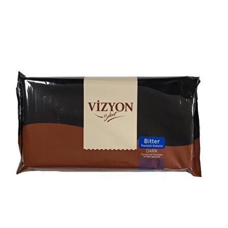 Vizyon Pastalık Bitter Kokolin Çikolata 2.5 kg