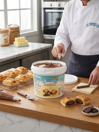 Vizyon Çikolatalı Dolgu Kreması 6 kg