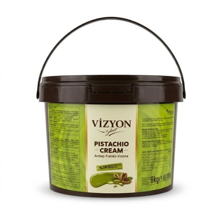 VİZYON SELECT ANTEP FISTIK KREMASI 6KG %19