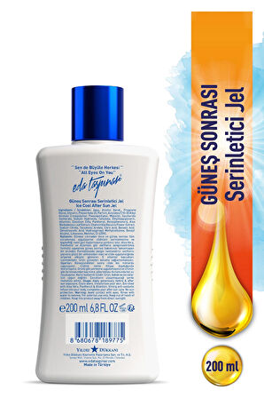 Eda Taşpınar Güneş Sonrası Serinletici Jel Aleo Vera - Panthenol - 200 ML