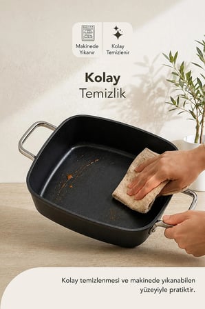 Fabel 7 Parça Titanyum Tencere Ve Tava Seti Siyah