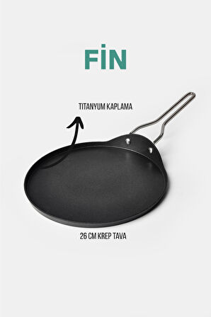 FİN Krep Tava 26 cm 