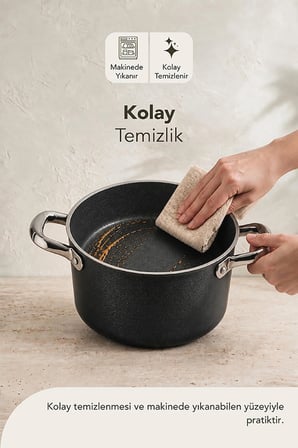 Esperanza Titanyum Derin Tencere 20 cm