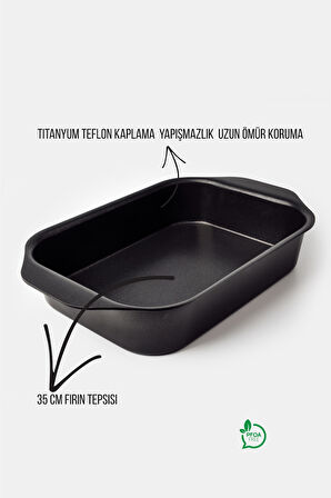 FİN 35x25 cm Dikdörtgen Tepsi