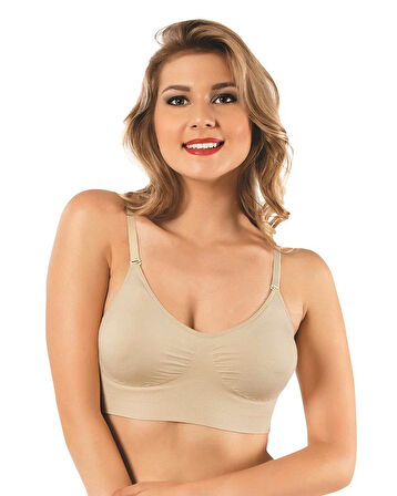 Form Time 3045 Ip Askılı Pedli Kadın Yarım Atlet Sütyen