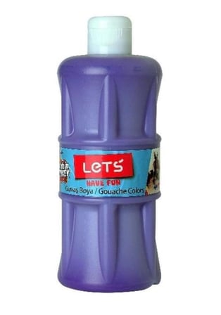 Lets Guaj Boya 500 Ml Plastik Mor L-5105