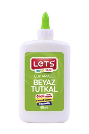 Çok Amaçlı Beyaz Tutkal 12li 60 ml  L-10148