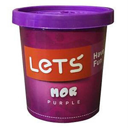 Lets Oyun Hamuru 150 Gr Mor - 2 adet