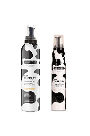 Morfose Milk Therapy Saç Köpüğü 350 ml + Milk Therapy Saç Köpüğü 200 ml Avantaj Seti 2'li