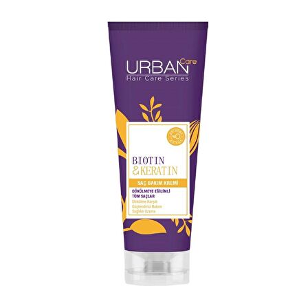 Urban Care Biotin & Caffein Dökülme Karşıtı Tüm Saç Tipleri İçin Sülfatsız Saç Kremi 250 ml