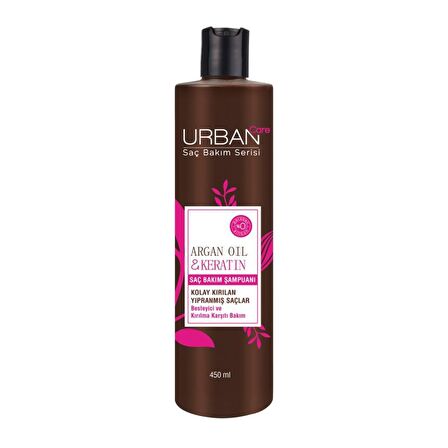 Urban Care Yıpranmış Saçlar İçin Besleyici Argan Yağlı Şampuan 450 ml