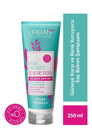 Urban Care Boyalı Saçlar İçin Canlandırıcı Aloe Vera ve Hindistan Cevizli Şampuan 250 ml