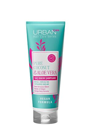 Urban Care Boyalı Saçlar İçin Canlandırıcı Aloe Vera ve Hindistan Cevizli Şampuan 250 ml