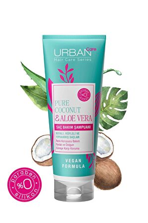 Urban Care Boyalı Saçlar İçin Canlandırıcı Aloe Vera ve Hindistan Cevizli Şampuan 250 ml