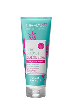 Urban Care Pure Coconut & Aloe Vera Saç Bakım Kremi 250 Ml