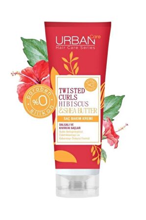 Urban Care Twisted Curls Bukle Belirginleştirici Kıvırcık Saçlar İçin Sülfatsız Saç Kremi 250 ml