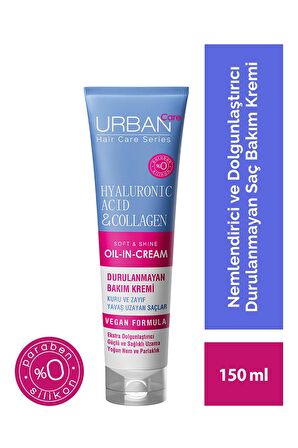 Urban Care Hyaluronic Acid&Collagen Sülfatsız Durulanmayan Saç Bakım Kremi 150 Ml