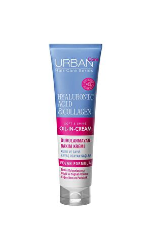 Urban Care Hyaluronic Acid&Collagen Sülfatsız Durulanmayan Saç Bakım Kremi 150 Ml