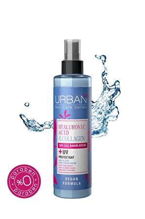 Urban Care Hyaluronic Acid & Collagen Hızlı Uzatma Etkili Kuru Saçlar İçin Sülfatsız Sıvı Saç Kremi 200 ml