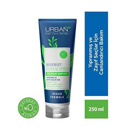 Urban Care Şampuan Rosemary and Eucalyptus Canlandırıcı 250 Ml