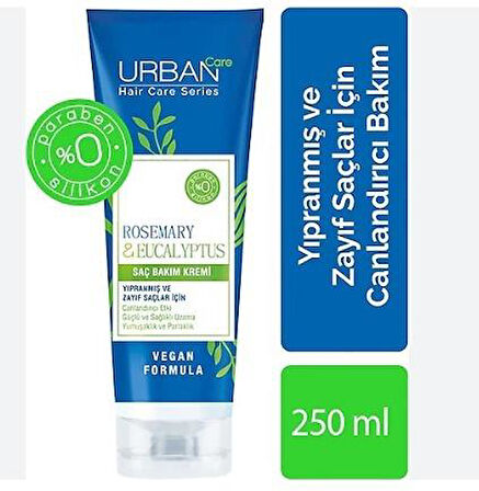 Urban Care Saç Kremi Rosemary and Eucalyptus Canlandırıcı 250 Ml