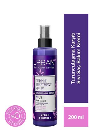 Urban Care Mor Renk Koruyucu Açık Renkli Saçlar İçin Keratinli Sülfatsız Bakım Yapan Sıvı Saç Kremi 200 ml