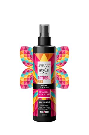 Urban Care Style Guide Natural Flex 3 Gazsız Saç Spreyi 200ml