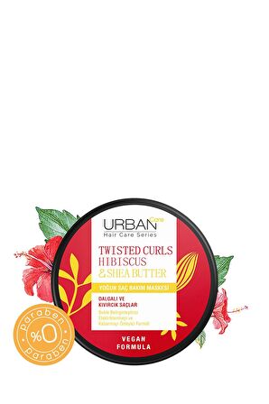 Urban Care Twisted Curls Hibiscus & Shea Butter Yoğun Saç Bakım Kremi 230 ml