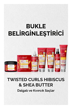 Urban Care Twisted Curls Hibiscus & Shea Butter Yoğun Saç Bakım Kremi 230 ml