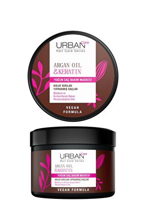 Urban Care Argan Oil & Keratin Yoğun Saç Bakım Maskesi 230 ml