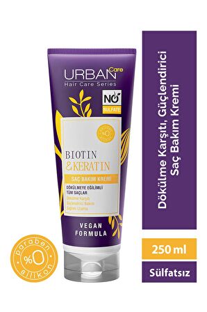 Urban Care Biotin Sülfatsız Saç Kremi 250 Ml