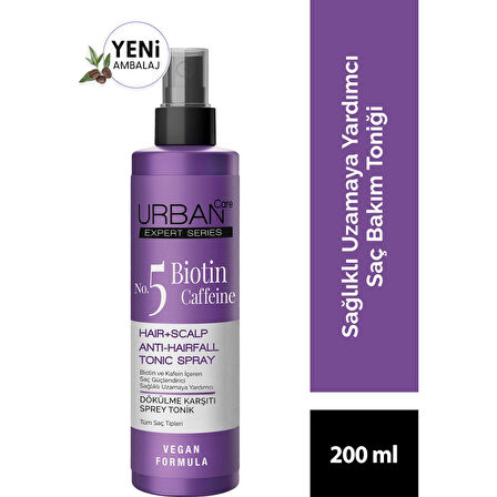 Urban Care Biotin & Kafein Saç Kökü Güçlendirici Şampuan 350 Ml + 200 Ml Sprey Tonik