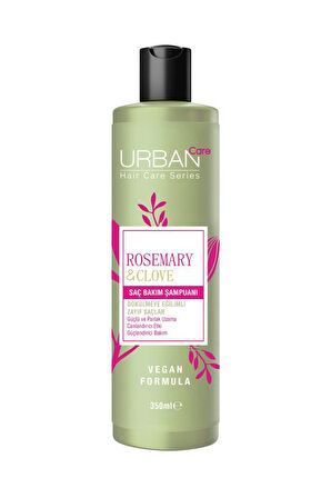 URBAN Care Rosemary & Clove Biberiye ve Karanfil Canlandırıcı ve Güçlendirici Saç Bakım Şampuanı  350 ML