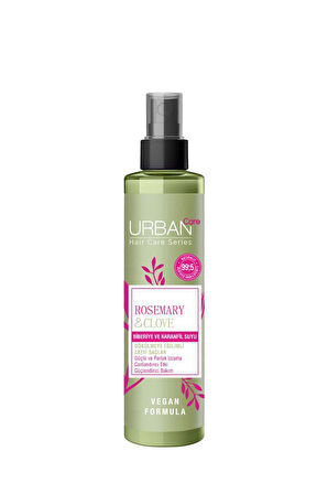 URBAN Care Rosemary & Clove Biberiye ve Karanfil Suyu % 99.5 Doğal ve Saf 150 ML