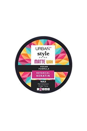 Urban Style Guide Matte Wax Mat Görünüm Saç Şekillendirici Wax 100ml X 2 Adet