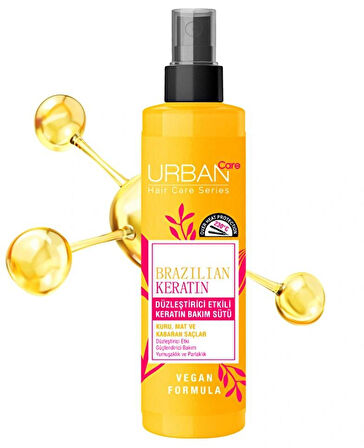 Urban Care Brazılıan Keratın Düzleştirici Etkili Saç Bakım Sütü 200 Ml