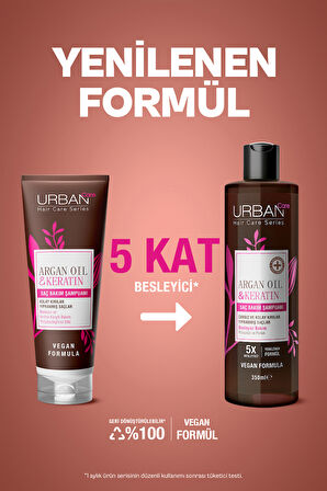 Urban Care Şampuan Argan Oil Keratin 350 Ml