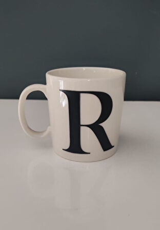 DECORIUM KUM R HARFLİ KUPA