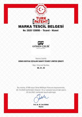 Gönen Çelik Paslanmaz Çelik Krom Kebap Şişi 6 Adet 4 MM 50 CM Kuşbaşı Şiş
