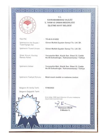 Gönen Çelik Paslanmaz Çelik Krom Kebap Şişi 6 Adet 4 MM 50 CM Kuşbaşı Şiş